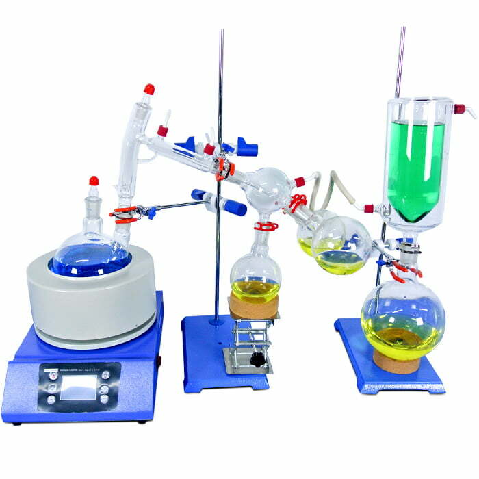 Lab Vacuum C bd Fractional Short Path shortpath distillation Equipment For Extraction