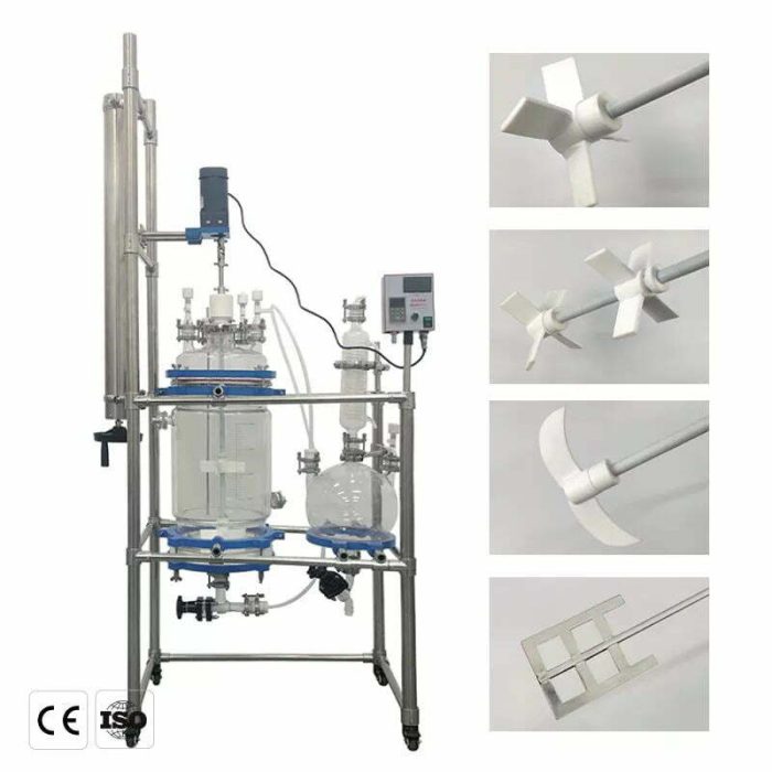 Laminated Glass Crystallization Reactor for Oil Separation
