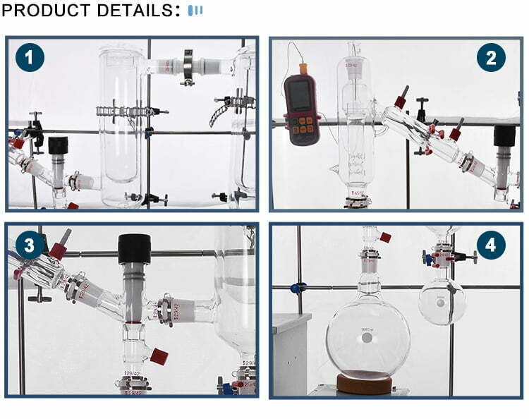 short path fractional distillation terpenes oil kit manual distiller system