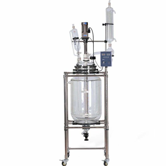 Big Jacketed Glass Reactor