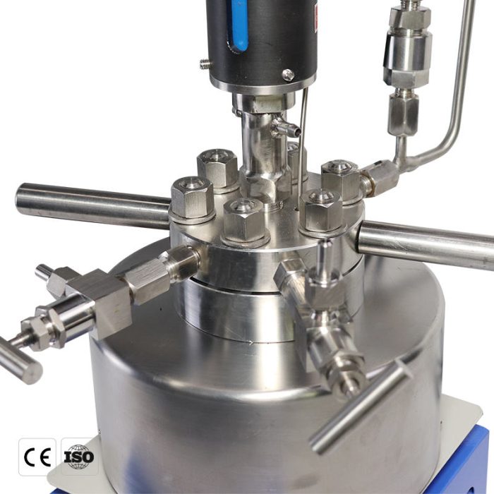 high pressure reactor autoclave with Magnetic Stirrer Heater3