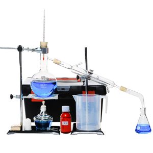 500ml Essential Oil Distillation Apparatus Glassware Kits With Condenser Pipe Get Best Price On Mro Parts Store