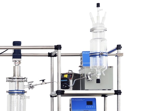 cannabis oil short path wiped film molecular distillation equipment