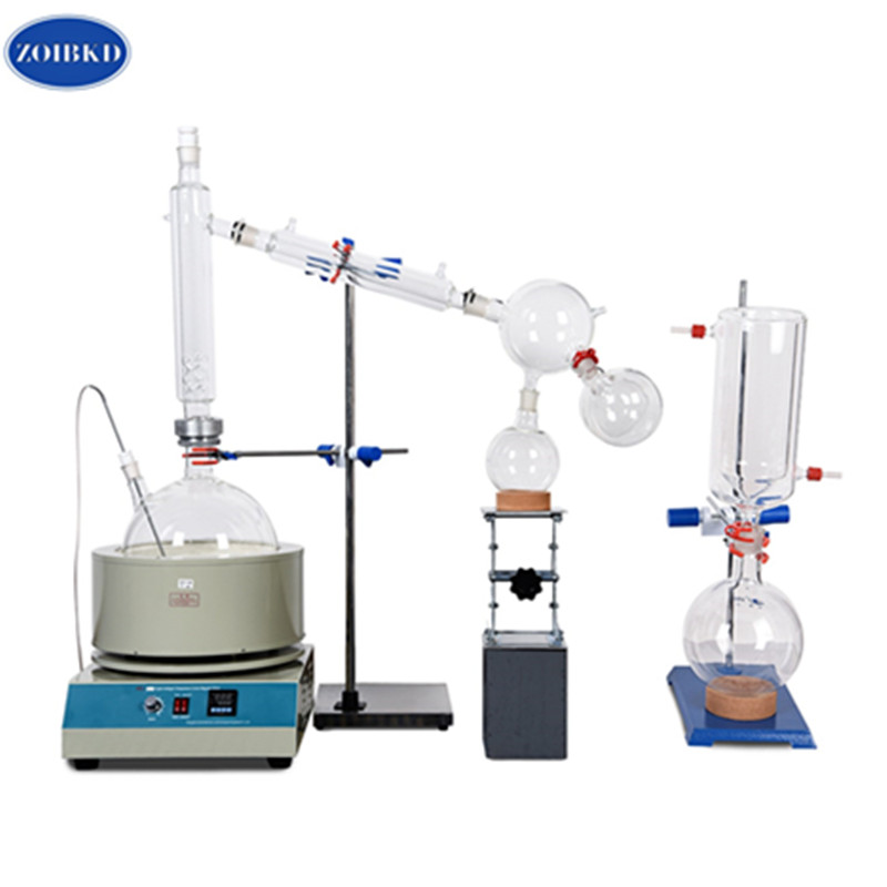 how to use a short path distillation kit