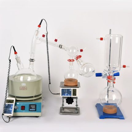 destilação de trajeto curto vs destilação simples