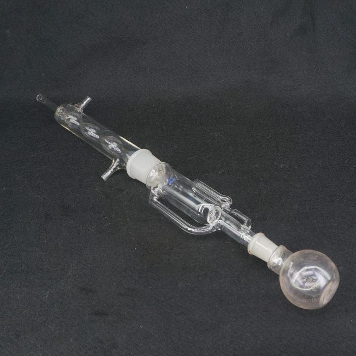 150ml Capacity Borosilicate Glass Extraction Apparatus Soxhlet with Bolb Condenser Lab Glassware 2