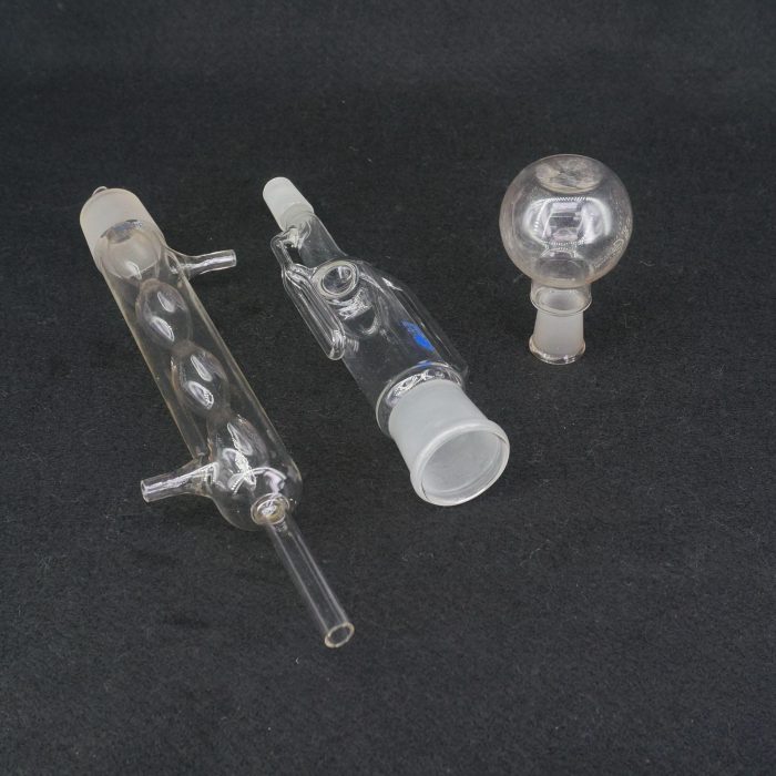 150ml Capacity Borosilicate Glass Extraction Apparatus Soxhlet with Bolb Condenser Lab Glassware