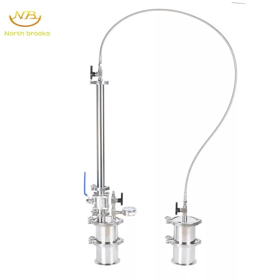 150G Closed Loop 304 Stainless Steel Big Save Tanks Home Extractor Tube Kit