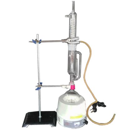 250ml 1000ml New Lab Soxhlet Extractor Essential Oil Steam Distillation Glassware Kits W Thermostat Electric Heater