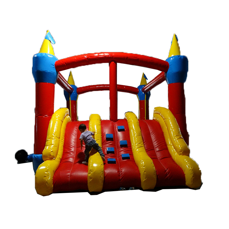 Commercial PVC Mesh Cloth Bounce House Inflatable Bouncing Castle Inflatable Bounce Combo For Kids Fun Indoor