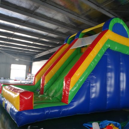 large water inflatable slide