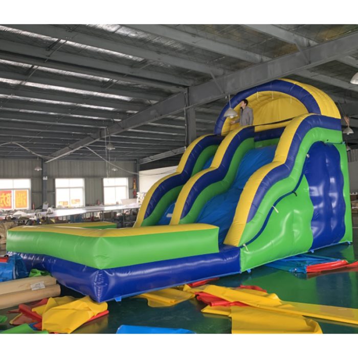 Inflatable Slide Inflatable Water Slide With Pool Commercial Use In Amusement Park Aqua Park Inflatable Gift