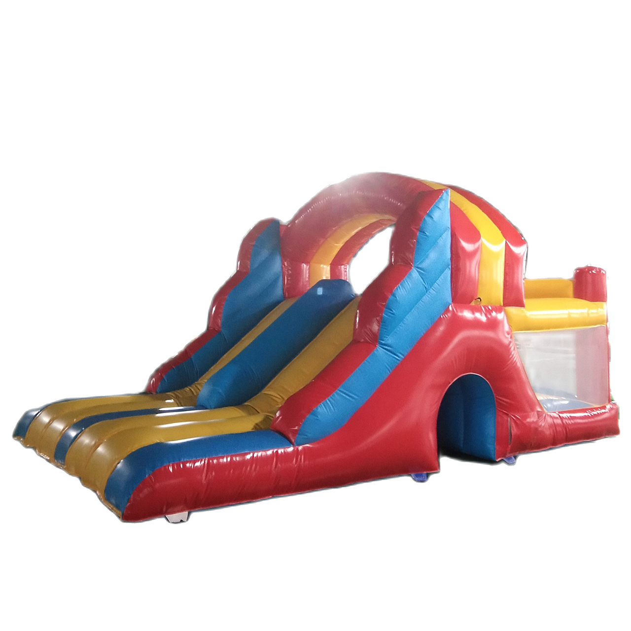 Inflatable Slide Kids Outdoor Land Slide Inflatable Bounce Combo With Slide And Jumping Area