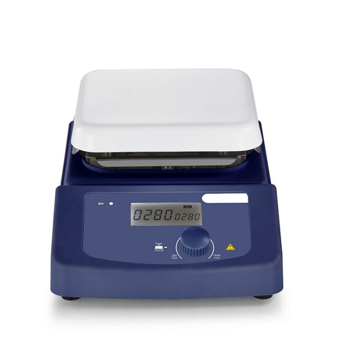 LCD Digital Magnetic Stirrer Hotplate Stirrer Max Temperature At 380 C 5L Adjustable Speed Stirrer