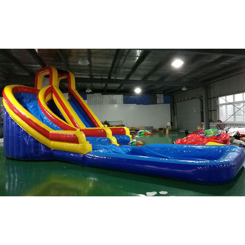 inflatable slide swimming pool