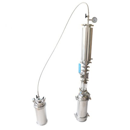 Wholesale High Quality Passive Closed Loop Extractor 1lb With Splatter Patter Receiving Pot And Recovery Tank
