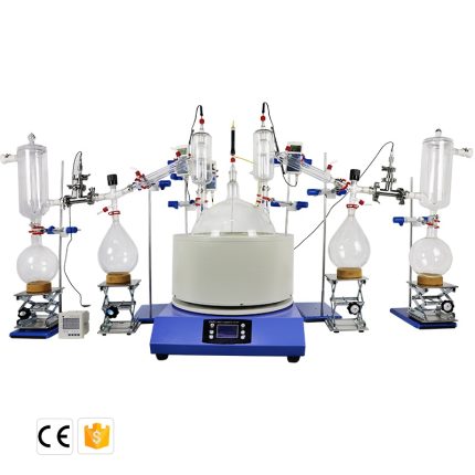 ZOIBKD Laboratory Equipment ZNCL 20L Short Path Distillation Kit Equipped With Cryopump And Vacuum Pump
