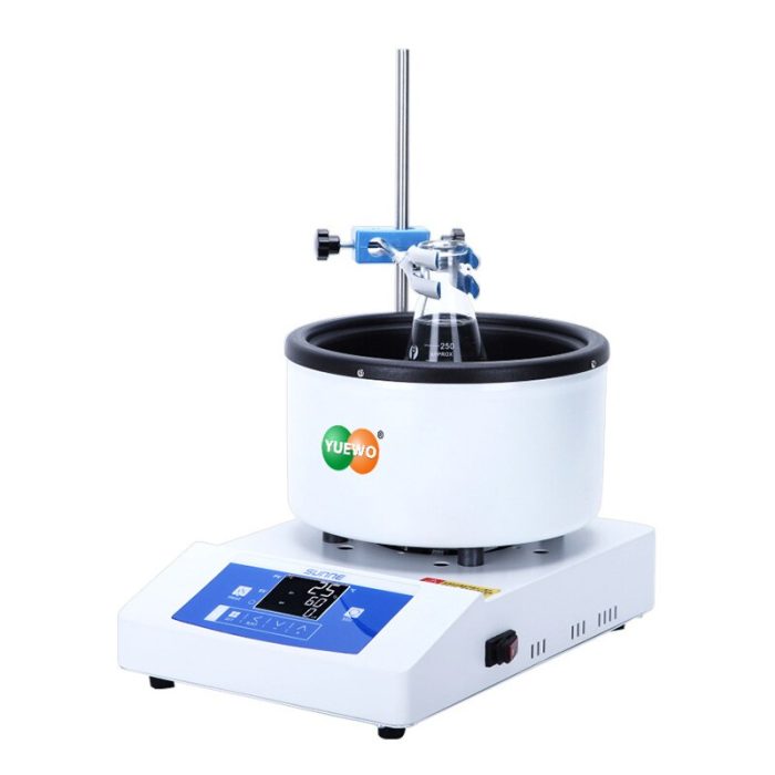1000ML Intelligent Magnetic Stirrer Electric Heating Jacket Laboratory Digital Display Constant Temperature Water Oil Bath 1