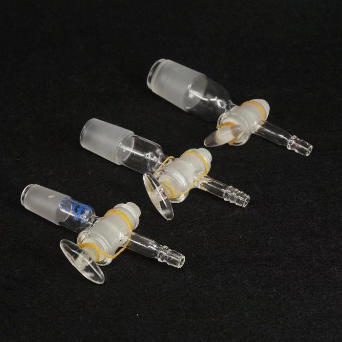 14 23 19 26 24 29 29 32 Joint Lab Straight Adapter With Glass Stopcock Ware 2