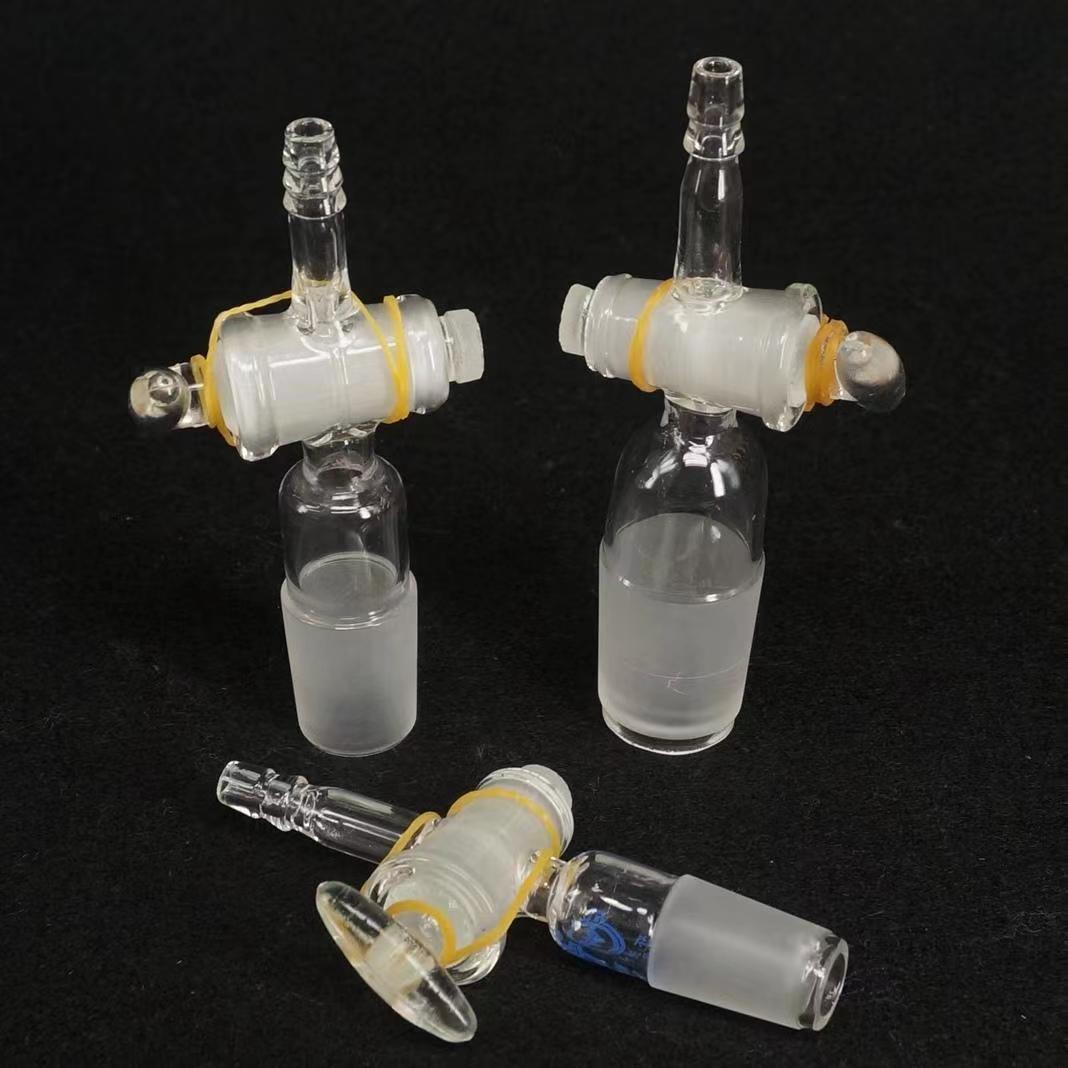 14 23 19 26 24 29 29 32 Joint Lab Straight Adapter With Glass Stopcock Ware 3
