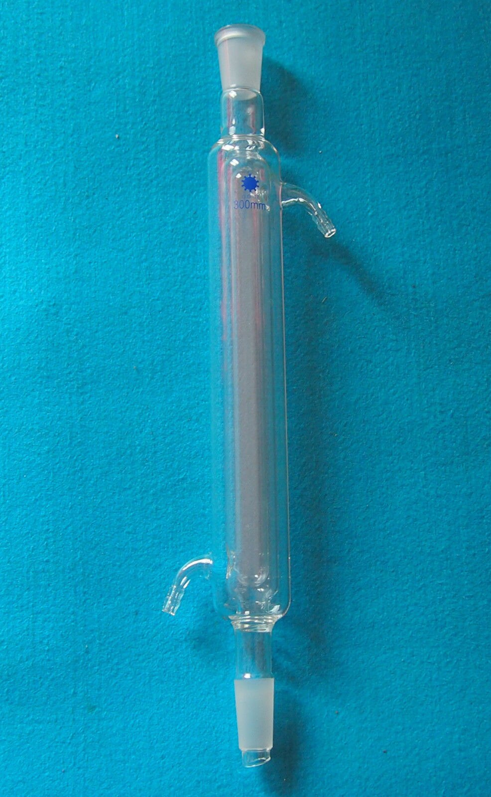 24 40 300mm Glass Davies Condenser Double Jecket Chemistry Laboratory Glassware 2