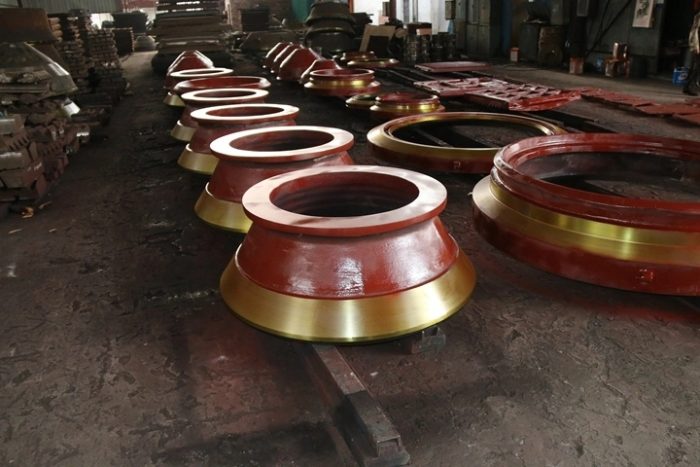 Mining Machinery Parts Spare Parts Cone Crusher Bowl Liner