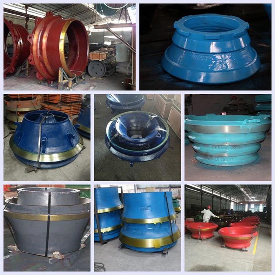 Rock Crusher Cone Liner For HP300 Cone Crusher Bowl Liner