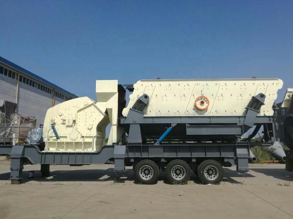 mobile car crusher plant
