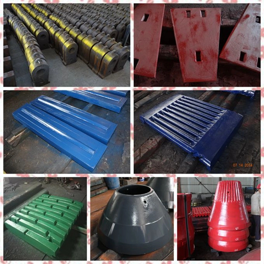  customized casting conecave cone crusher mantle wear part 