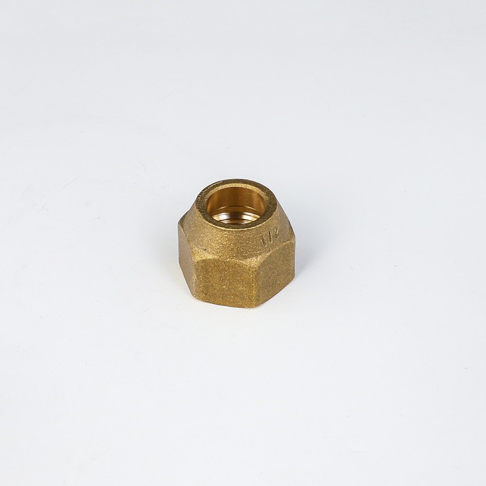 Brass Forged Hex Nut For 45 Degree SAE 1 4 3 8 1 2 3 4 4