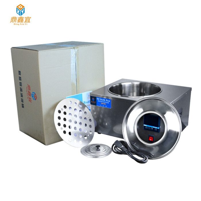 DXY 7L Digital Display Thermostatic Lab Oil Bath Heating Constant Temperature Thermostat Tank PID Devices 220V 5