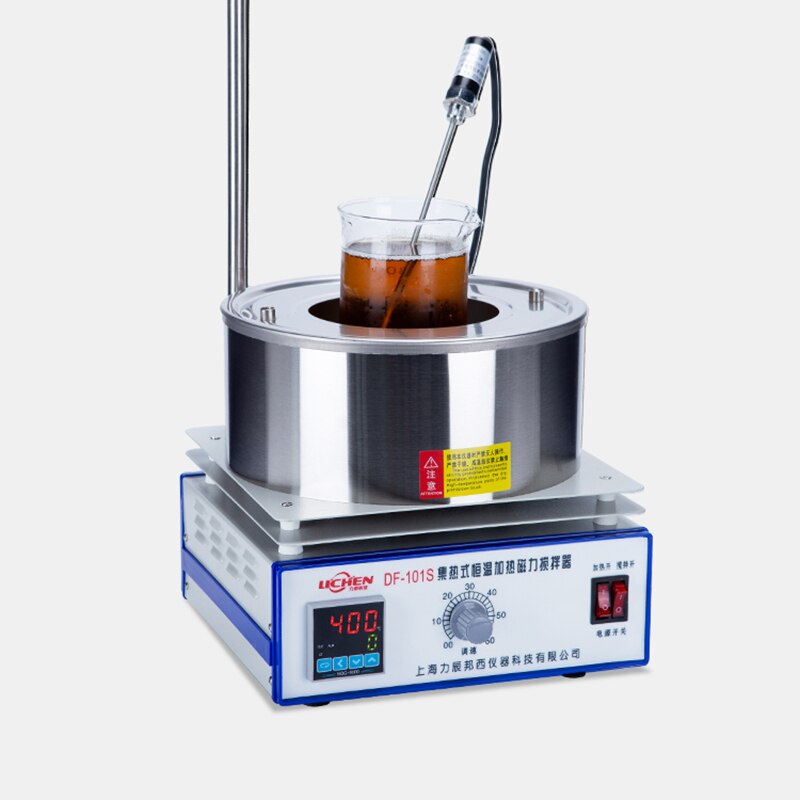 DXY Magnetic Stirrer Mixer Experiment Digital Display Constant Temperature Heating Water Bath Oil Bath DF 101S 1