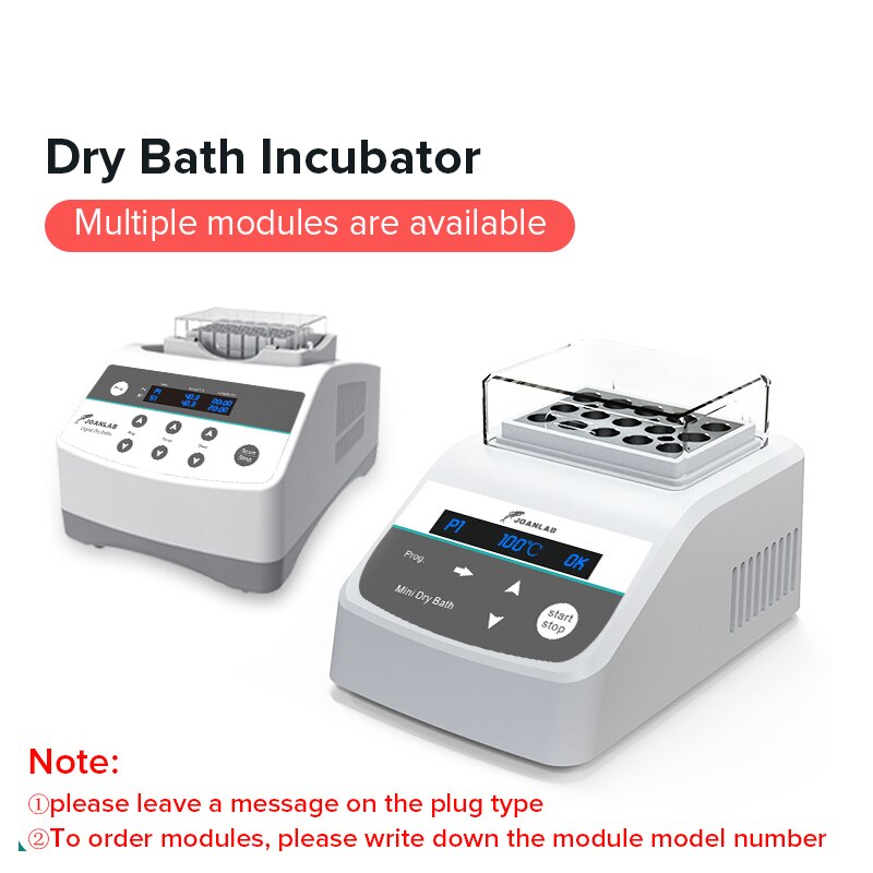 Digital Display Portable Thermostatic Dry Bath Incubator With Heating Block 0 2ml 0 5ml 1 5ml