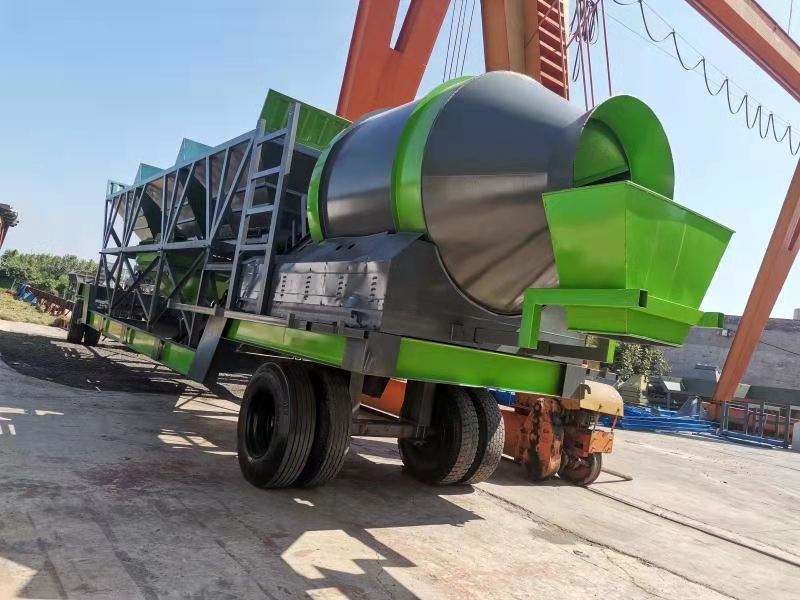 groundworks mobile concrete batching plant