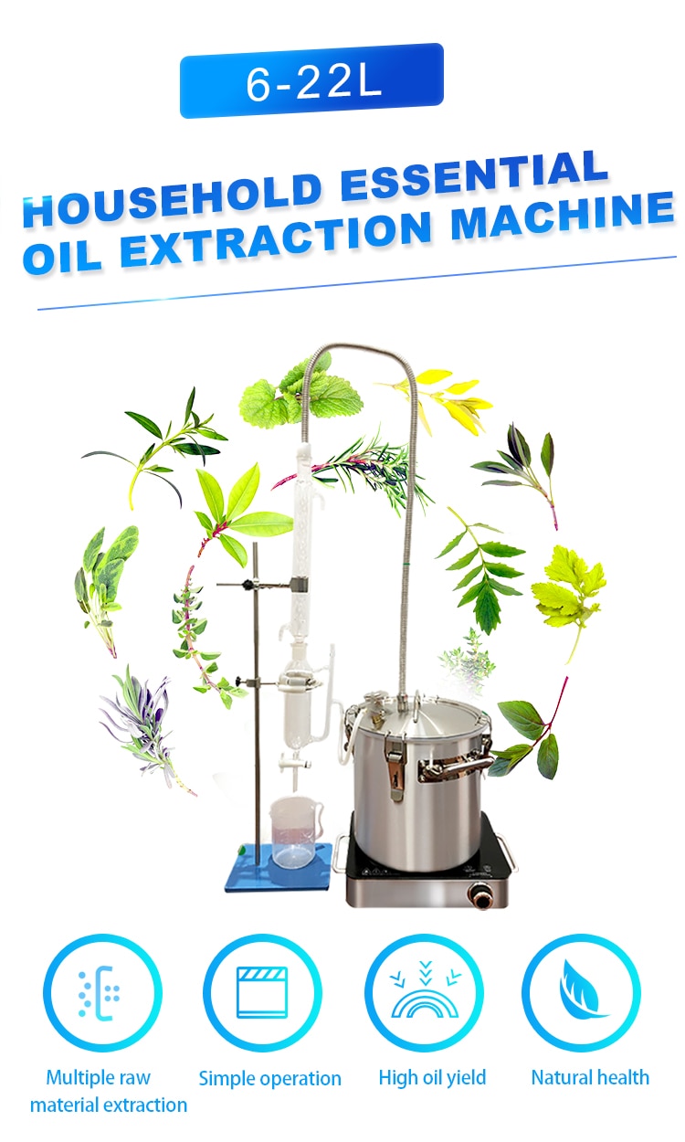 Lab Small 10L Rose Essential Oil Extractor