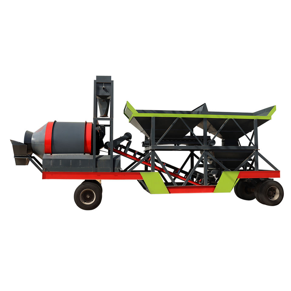 mini mobile concrete batching plant