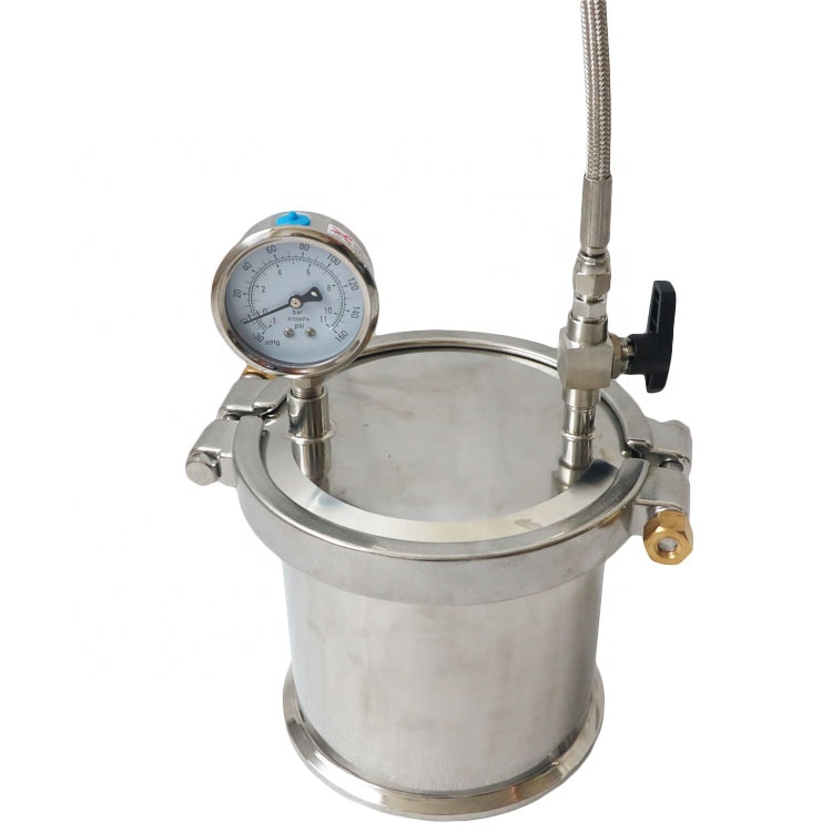 5 pound closed loop extractor with dewaxing column and recovery tank and ball valve
