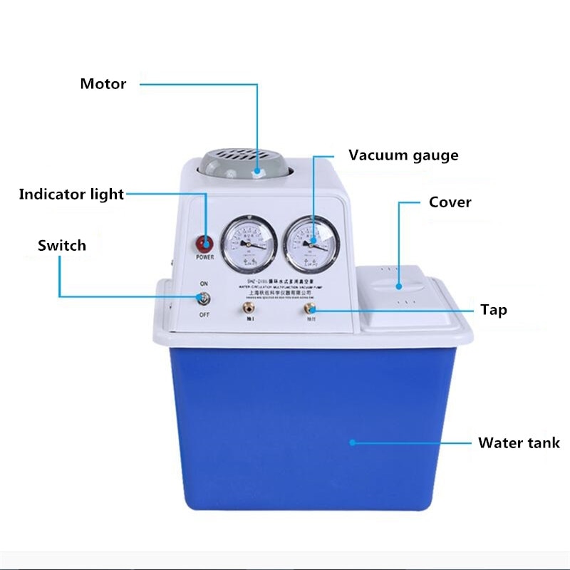  Lab Mini Chemical Vertical Water Circulating Vacuum Pump