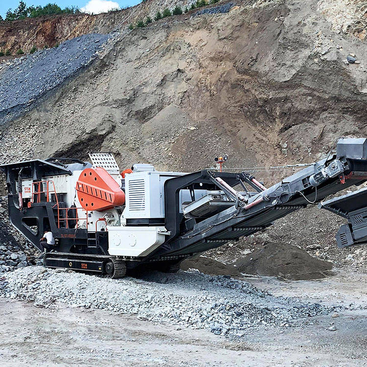 Quarry Mobile diesel engine Stone Crusher Machine