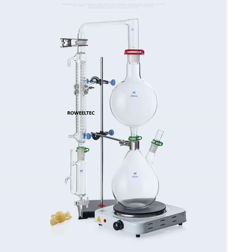 essential oil distiller shortpath distillation 2l machine