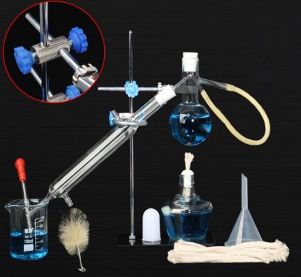 Home DIY Kleine Destillation Gerät Kit Chemische Experiment Ausrüstung für Öl extrahieren und Blumenwasser Produktion