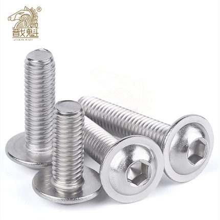 ISO7380 2 M2 M2 5 M3 M4 M5 M6 M8 304 Stainless Steel Hexagon Socket Button