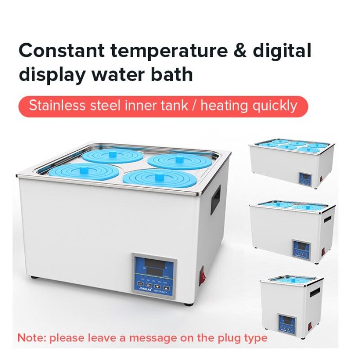 JOANLAB Laboratory Water Bath Constant Temperature LCD Digital Display Lab Equipment Thermostat Tank 6 4 2