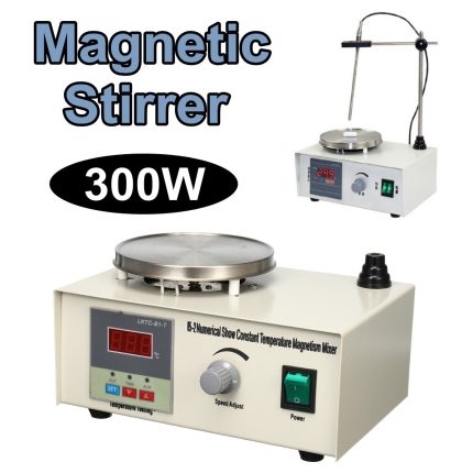 Lab Magnetic Stirrer Heating Plate 220V Digital Display 2200rpm Adjustable Churn Stir Machine Blender Laboratory Stirrer