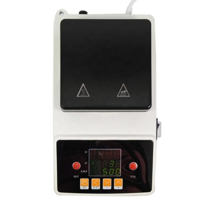Laboratory Heating Mixing Equipments Digital Mini Unheating Laboratory Electric Magnetic Stirrer 0 1800rpm Speed And 50 2