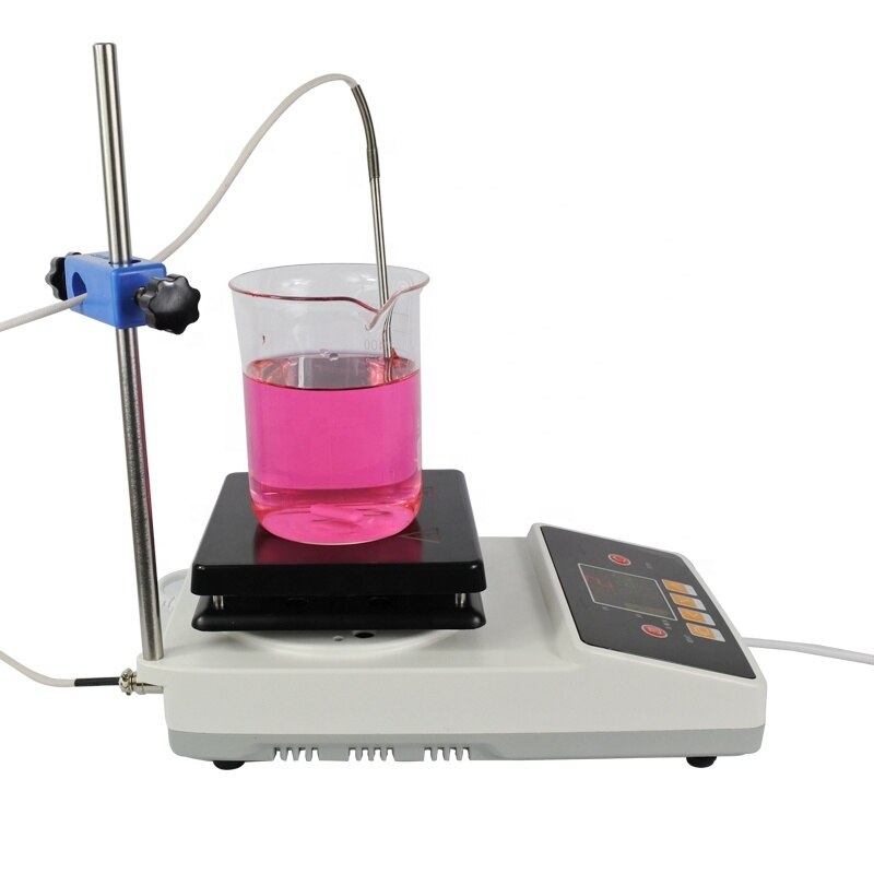 Laboratory Heating Mixing Equipments Digital Mini Unheating Laboratory Electric Magnetic Stirrer 0 1800rpm Speed And 50 3