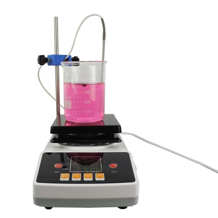 Laboratory Heating Mixing Equipments Digital Mini Unheating Laboratory Electric Magnetic Stirrer 0 1800rpm Speed And 50 4