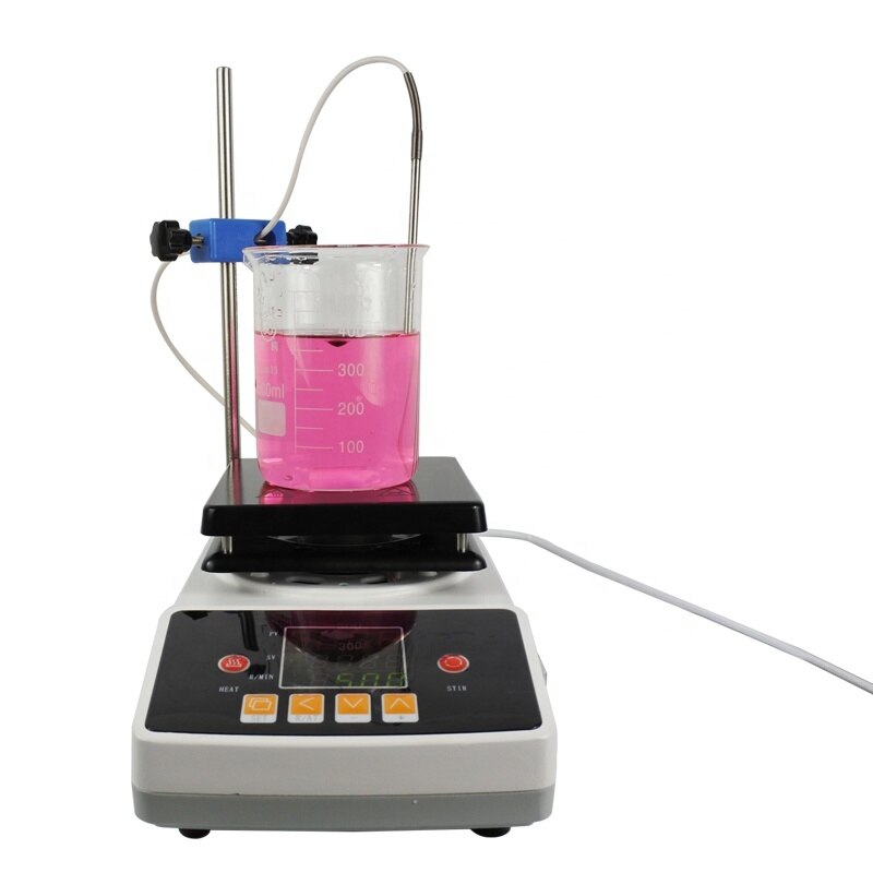 Equipements de mélange chauffants de laboratoire Mini agitateur magnétique électrique de laboratoire non chauffant à vitesse de 0 1800 tr/min et 50 4