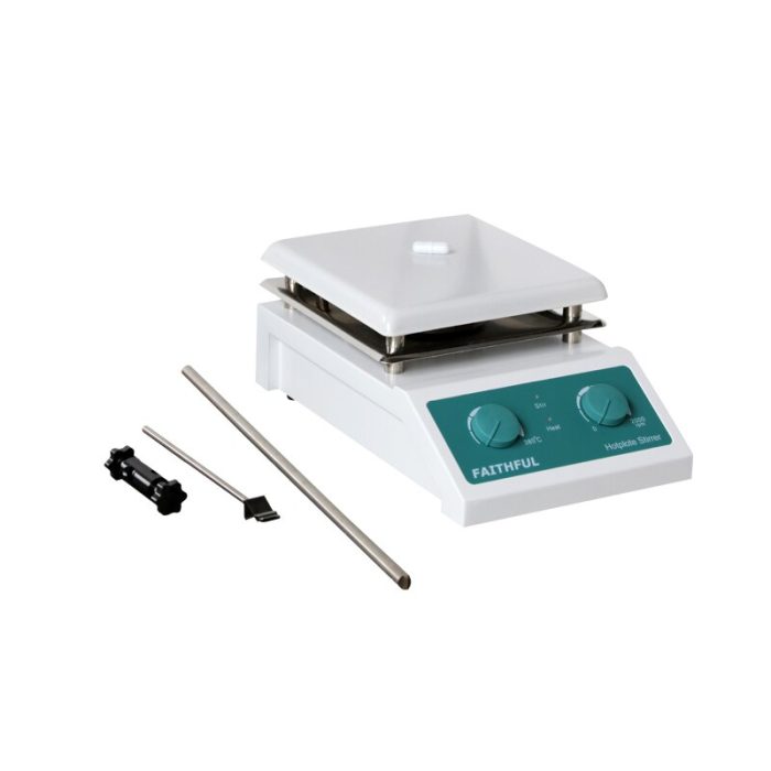 Laboratory SH 4 5000ml Magnetic Stirrer With Heating Stir Plate Magnetic Mixer Hotplate 19x19cm Ceramic Panel 1