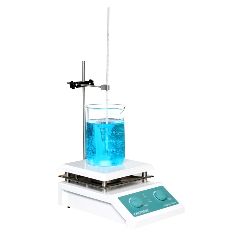 Laboratory SH 4 5000ml Magnetic Stirrer With Heating Stir Plate Magnetic Mixer Hotplate 19x19cm Ceramic Panel 4